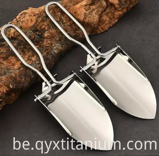titanium folding shovels
